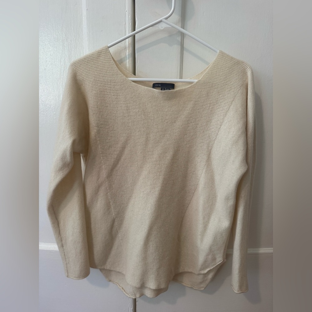 Vince Cream Knit Top